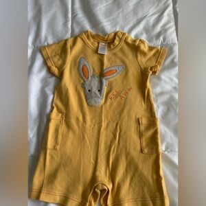 Gymboree Yellow Cotton Baby Outfit